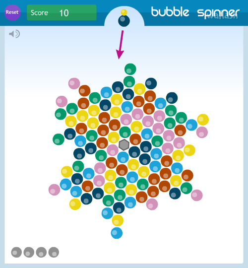 [플래시게임] 버블 스피너 (Bubble Spinner)